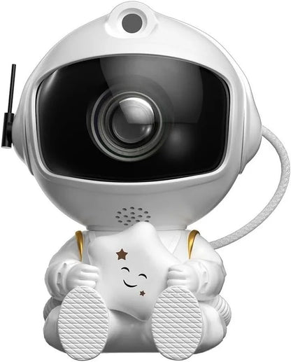 Astronaut Galaxy Projector, 360 Adjustable Star Projector, Starry Night Light Projector with Timer and Remote Control, USB Powered, Astronaut Space Warrior Galaxy Night Light