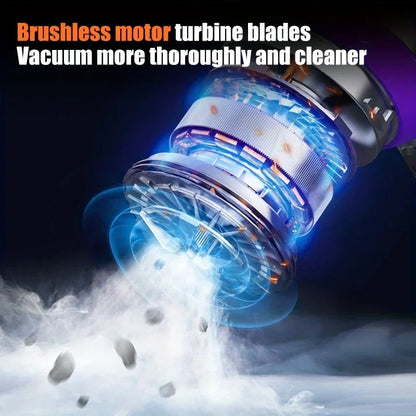 Cordless handheld vacuum
