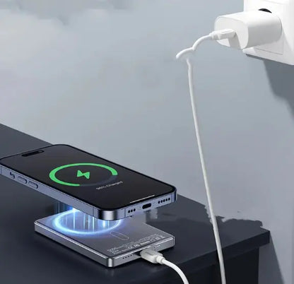 Ultra-Thin Magnetic Wireless Power Bank 10000mAh