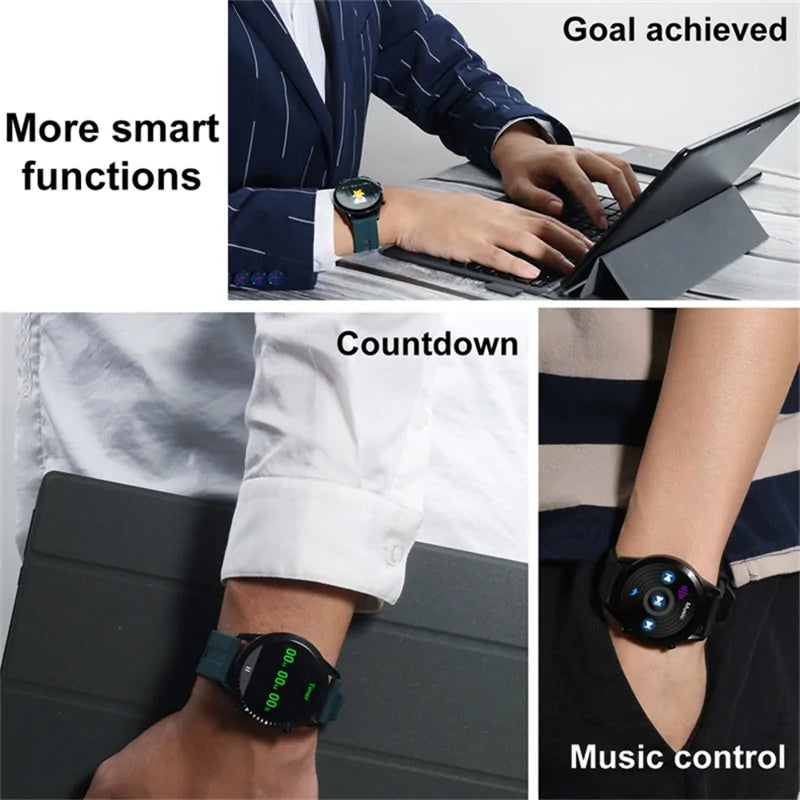 ZenWatch Waterproof Smartwatch Health Monitor